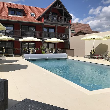 Au Soleil, Hotel Restaurant & Spa Valff Экстерьер фото