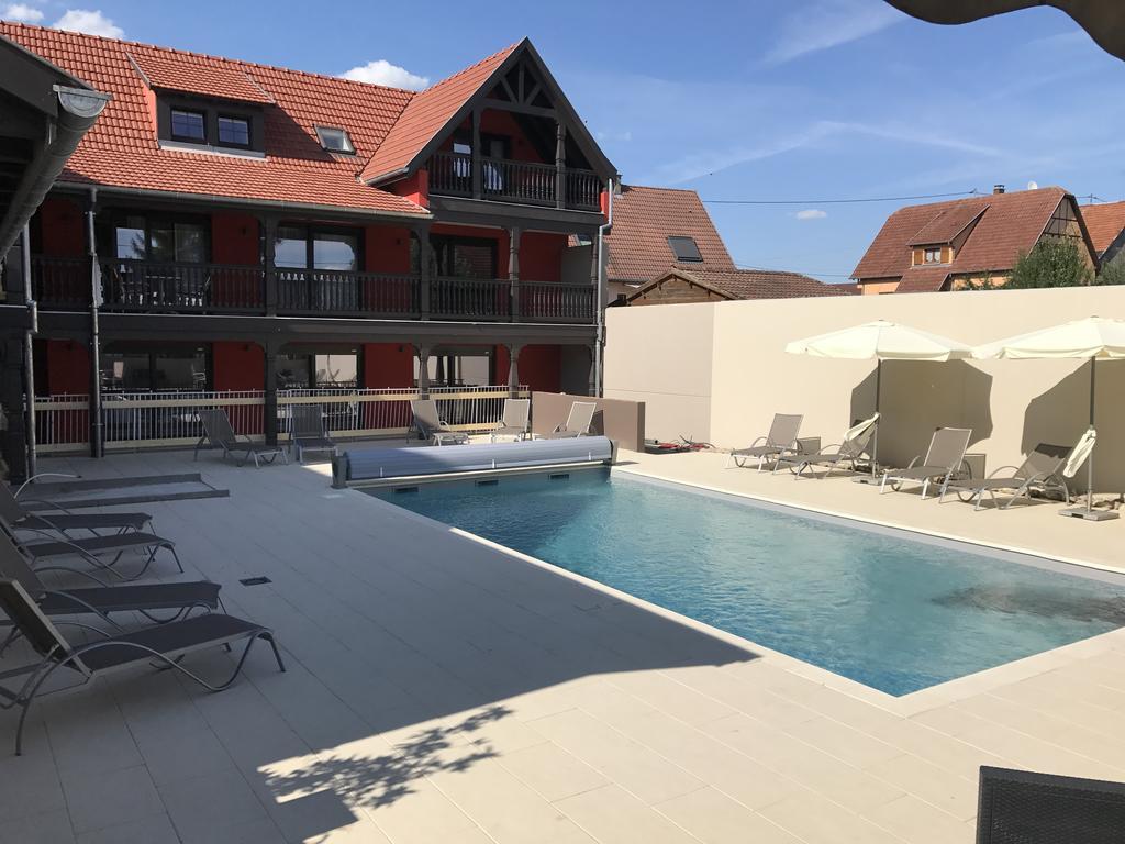 Au Soleil, Hotel Restaurant & Spa Valff Экстерьер фото